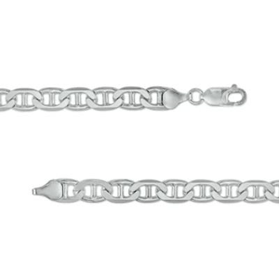 Men's 8.0mm Mariner Link Chain Necklace in 10K Gold - 22