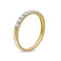 0.29 CT. T.W. Diamond Nine Stone Anniversary Band in 10K Gold|Peoples Jewellers