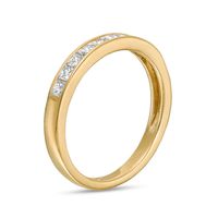 0.45 CT. T.W. Princess-Cut Diamond Ten Stone Anniversary Band in 10K Gold|Peoples Jewellers