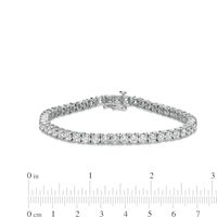 10.00 CT. T.W. Diamond Tennis Bracelet in 10K White Gold – 7.5"|Peoples Jewellers