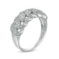 0.45 CT. T.W. Composite Diamond Scallop Edge Ring in 10K Gold|Peoples Jewellers