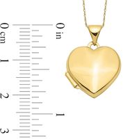 Heart Locket in 10K Gold|Peoples Jewellers