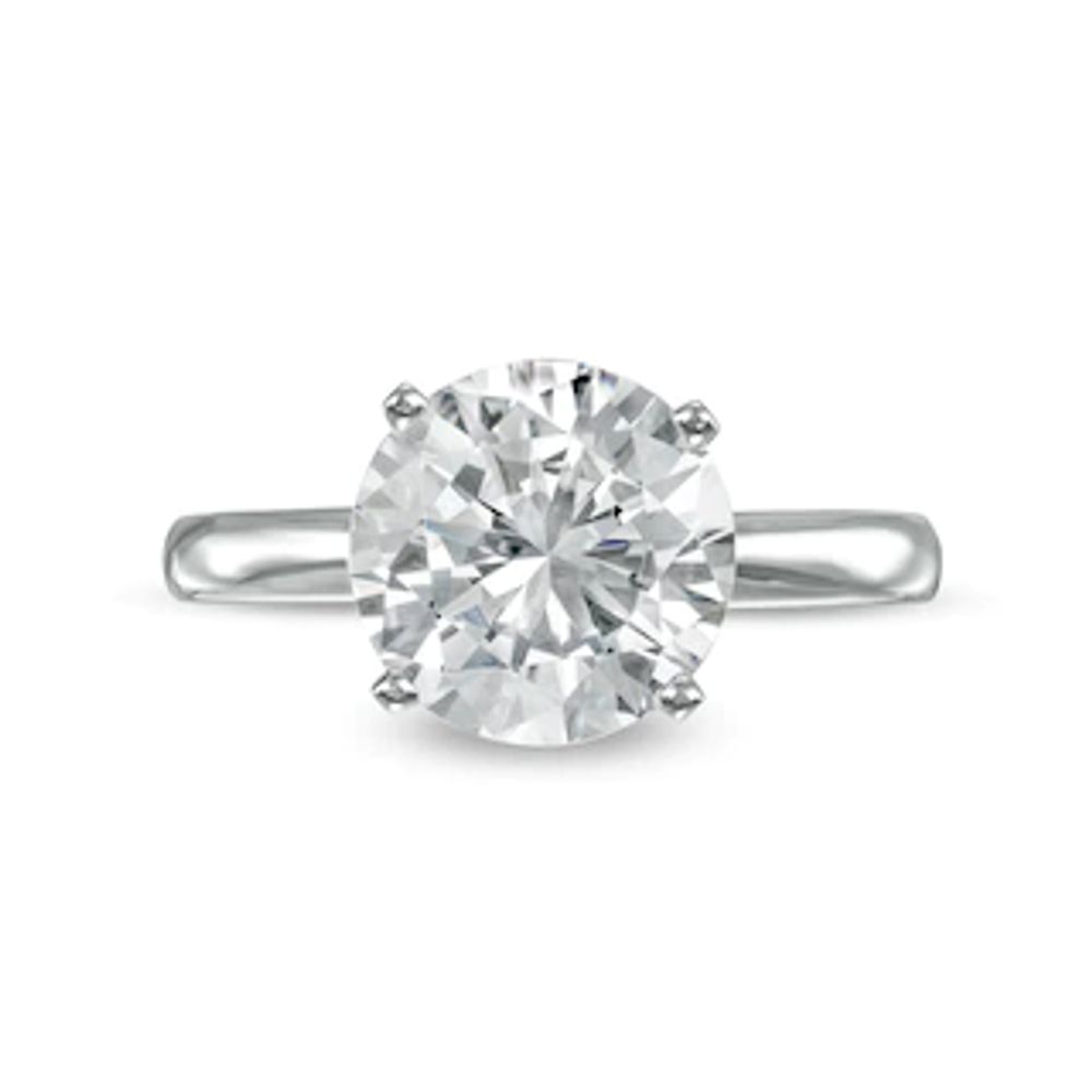 CT. Certified Diamond Solitaire Engagement Ring in 14K White Gold (J/I3)|Peoples Jewellers