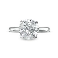 CT. Certified Diamond Solitaire Engagement Ring in 14K White Gold (J/I3)|Peoples Jewellers