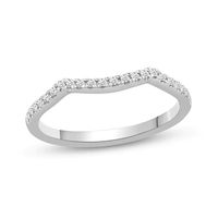 0.72 CT. T.W. Composite Pear-Shaped Diamond Frame Twist Shank Bridal Set in 14K White Gold|Peoples Jewellers