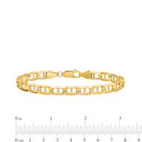 5.25mm Mariner Chain Bracelet in Solid 14K White Gold - 7"|Peoples Jewellers
