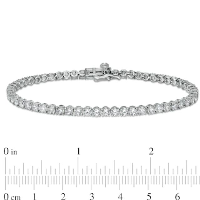 7.5 Classic Tennis Bracelet with 3.00 Carat TW of Lab Created Diamonds in  14kt White Gold - Paris Jewellers