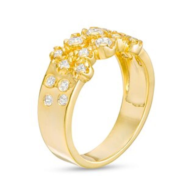 0.45 CT. T.W. Diamond Scatter Anniversary Band in 10K Gold|Peoples Jewellers