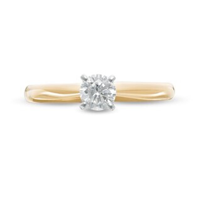 CT. Diamond Solitaire Engagement Ring in 14K Gold (I/I1)|Peoples Jewellers