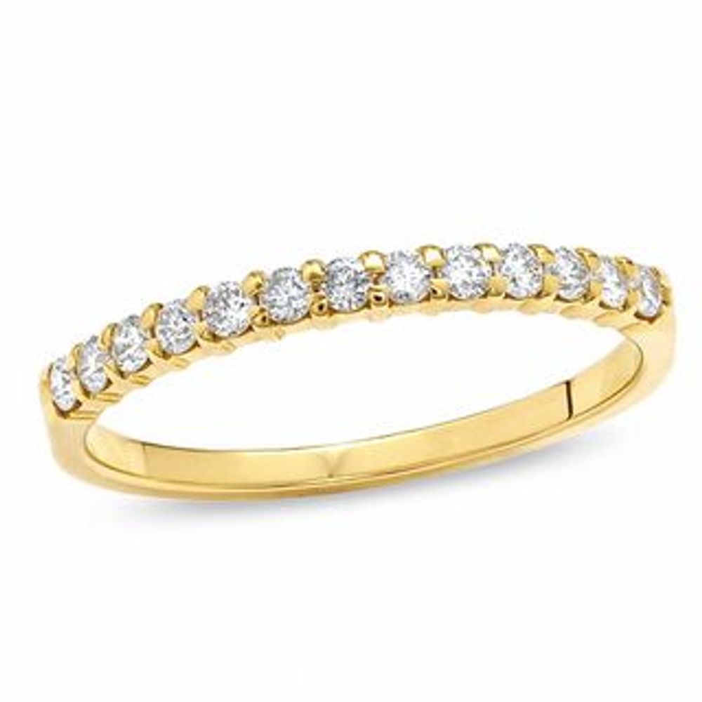 Previously Owned - Ladies' 0.25 CT. T.W. Diamond Wedding Band in 14K Gold|Peoples Jewellers