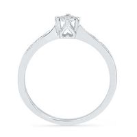 Previously Owned - 0.05 CT. T.W. Diamond Promise Ring in 10K White Gold|Peoples Jewellers