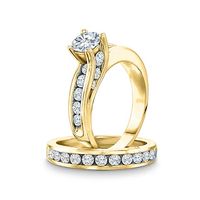 Previously Owned - 2.00 CT. T.W. Diamond Bridal Set in 14K Gold|Peoples Jewellers