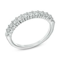 Previously Owned - 0.50 CT. T.W. Diamond Anniversary Band in 14K White Gold|Peoples Jewellers