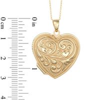 Previously Owned - Heart Locket in 10K Gold|Peoples Jewellers