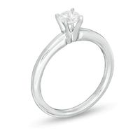 Previously Owned - 0.30 CT. Diamond Solitaire Engagement Ring in Platinum (H/VS2)|Peoples Jewellers