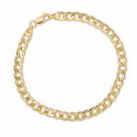 Previously Owned - Men's Curb Bracelet and Necklace Set in 10K Gold|Peoples Jewellers