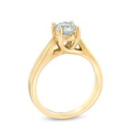 Previously Owned -  1.00 CT. Diamond Solitaire Engagement Ring in 14K Gold|Peoples Jewellers