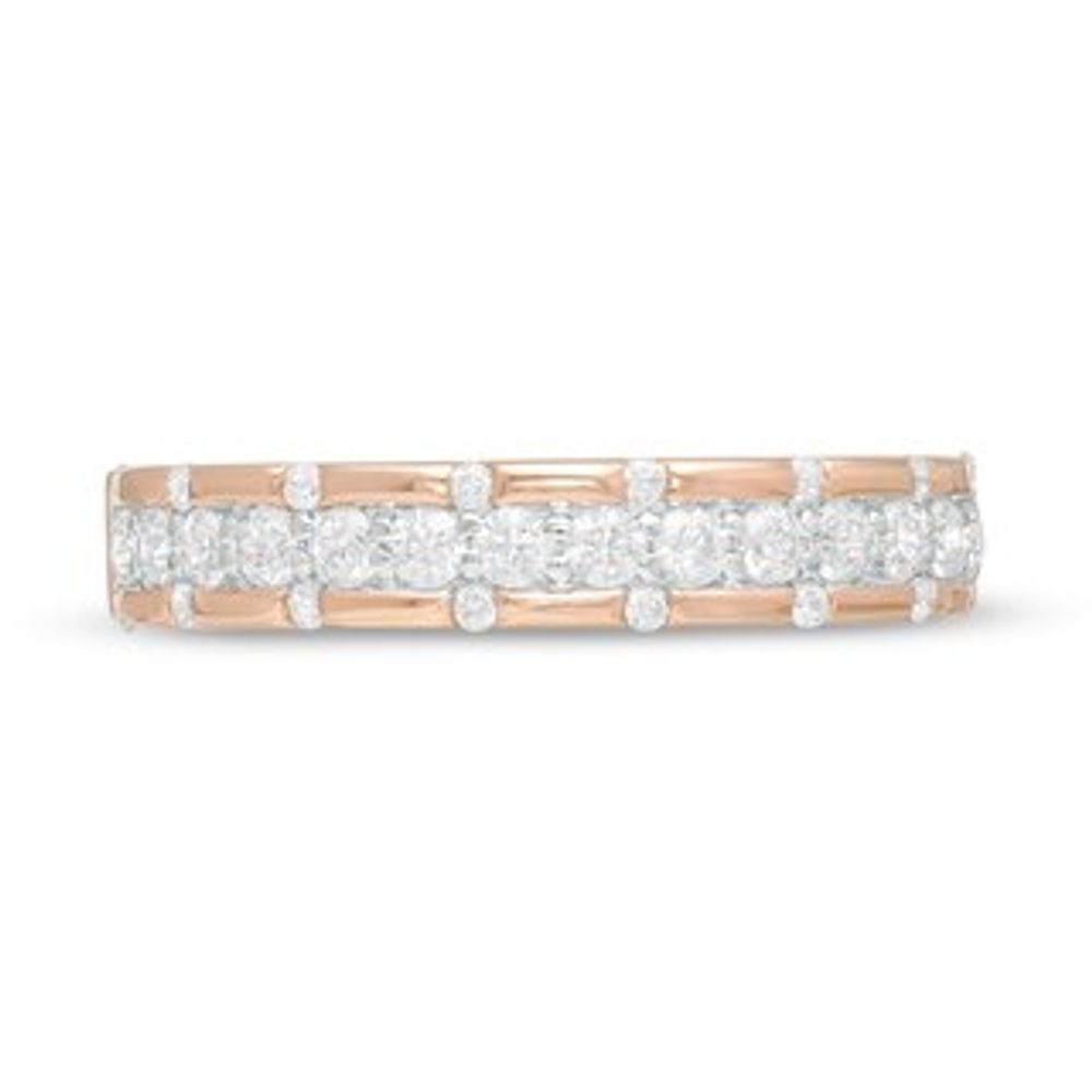 Previously Owned - 0.48 CT. T.W. Diamond Anniversary Band in 10K Rose Gold|Peoples Jewellers