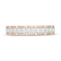 Previously Owned - 0.48 CT. T.W. Diamond Anniversary Band in 10K Rose Gold|Peoples Jewellers