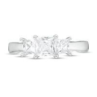 Previously Owned -  1.00 CT. T.W. Princess-Cut Diamond Engagement Ring in 14K White Gold|Peoples Jewellers