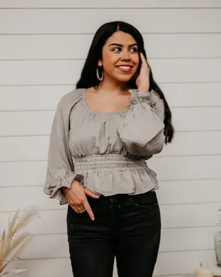 Shiloh off the Shoulder Crop