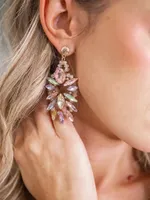 Vibrant Crystal Earrings