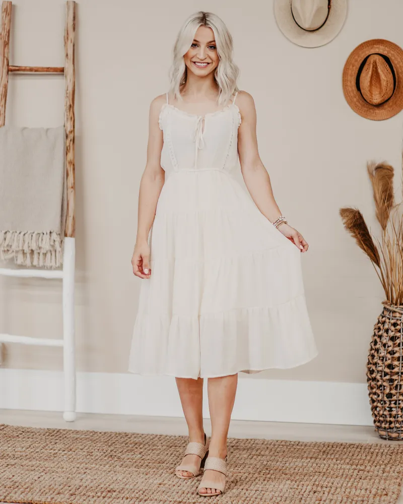 Anna Tiered Midi Dress