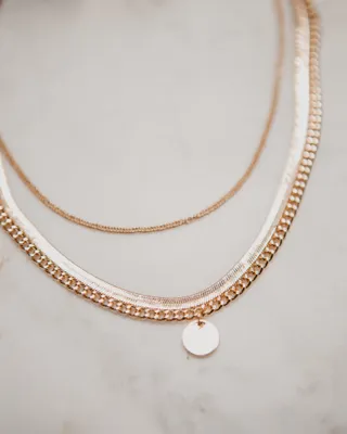 Simple Layered Necklace