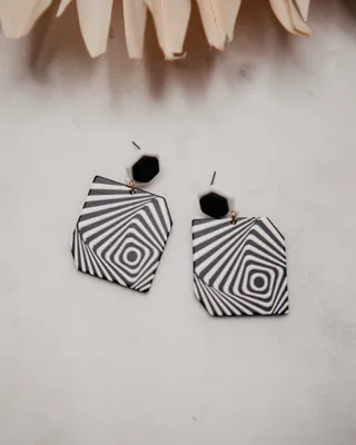 Abstrack Drop Earrings