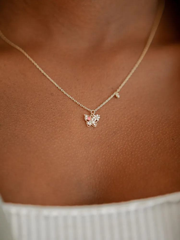 Butterfly Charm Necklace