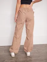 Olive Parachute Pants