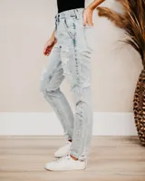 Kan Can Erica Super High Rise Straight Jeans