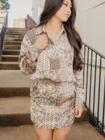 Abigail Patterned Dress