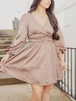 Linda Silky Dress