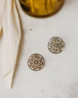 Moroccan Flower Stud Earring