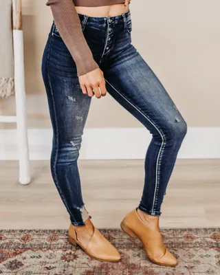Kan Can Sienna High Rise Skinny Jeans