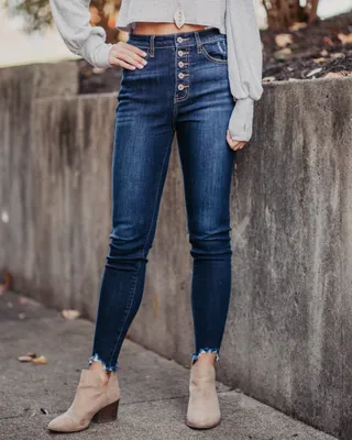 Kiki Button Up Jeans