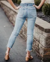 Vervet Jeni Super Stretch Straight Jeans