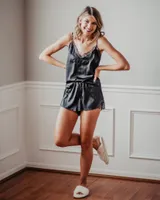 Noelle Satin Pajama Set