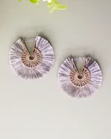 Fringe Hoop Earrings