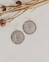 Dangle Circle Earrings