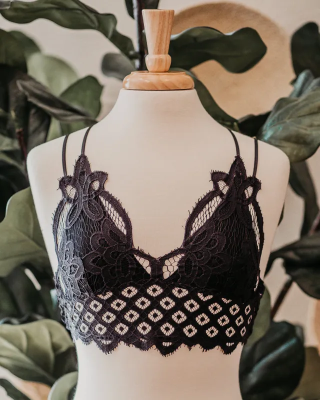 BKEssentials Floral Lace Bralette