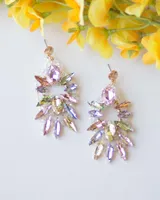 Vibrant Crystal Earrings