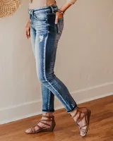 Kan Can Jessie Lightly Distressed Jeans