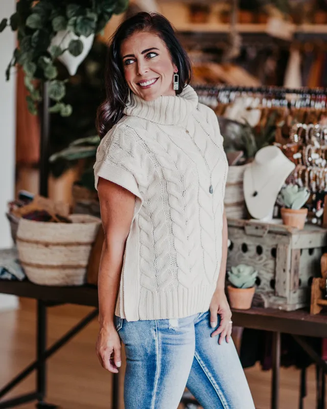 Mckenna Turtleneck Drawstring Tunic Sweater – Rose & Remington