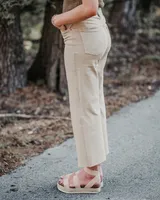 India Button Down Flare Pants