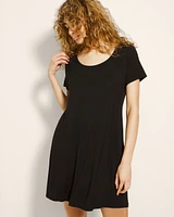 Cool Nights Short Sleeve Scoop Neck Sleepshirt