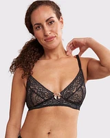 AnaOno Wireless Pocketed Lace Bra