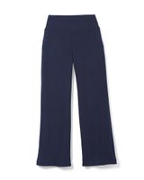 Soma Brushed Cozy Wide Leg Pants, Nightfall Navy And Black, Size L