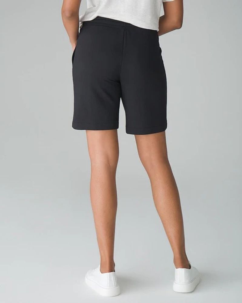 Soma SomaWKND™ Soft 9 Inch Shorts, Heather Crystal